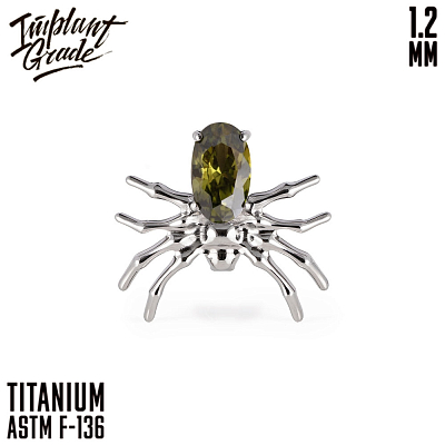 Накрутка-кластер Spider Crystal Olive 1.2 мм